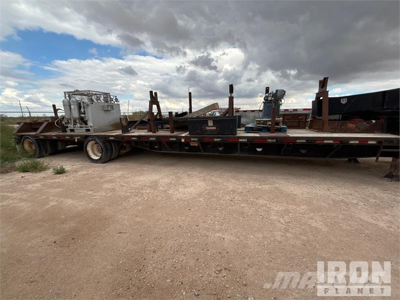 Doosan Specialized Trailer T/A Lowboy Trailer Низкорамные прицепы