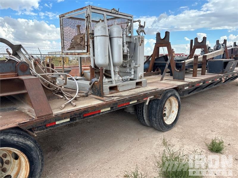 Doosan Specialized Trailer T/A Lowboy Trailer Низкорамные прицепы