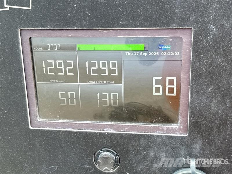 Doosan XP825/HP750WCU 750 cfm Air Compressor Kompresorji