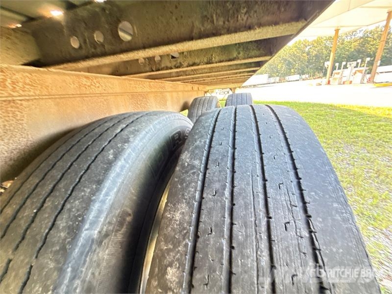 Doresy CV45 45 ft x 96 in T/A Open-Top Chip Traile Rimorchi per segatura e cippato