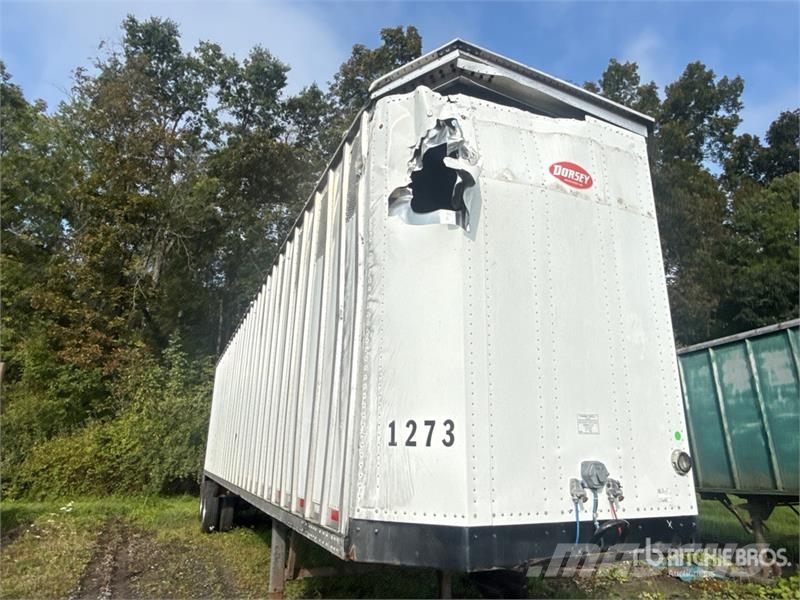 Dorsey CV42 42 ft x 96 in T/A Chip Trailer Wood chip trailers