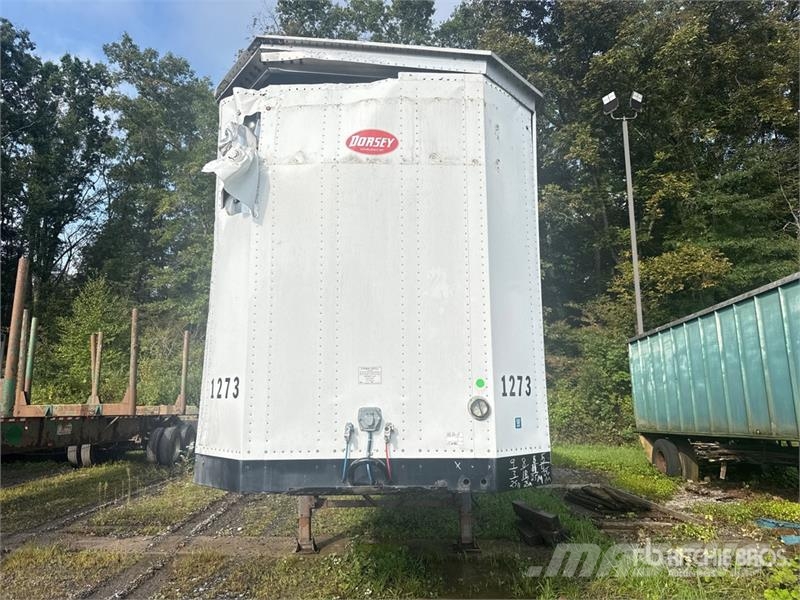 Dorsey CV42 42 ft x 96 in T/A Chip Trailer Wood chip trailers