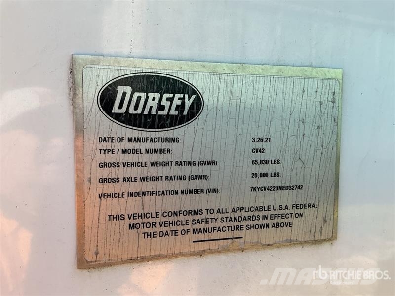 Dorsey CV42 Chip Trailer (Inoperable) Prikolice za piljevinu
