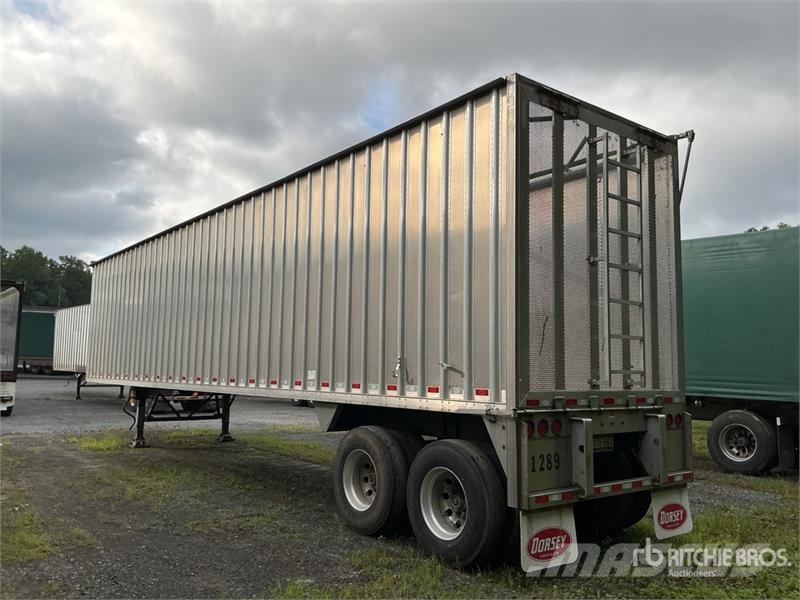 Dorsey CV45 45 ft T/A Chip Trailer Hout transporter