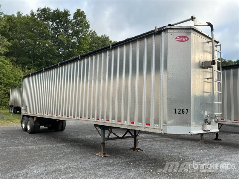 Dorsey CV45 45 ft T/A Chip Trailer Hout transporter