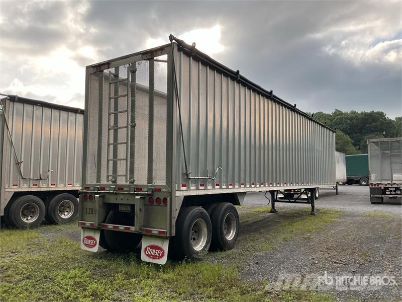Dorsey CV45 45 ft T/A Chip Trailer Hout transporter