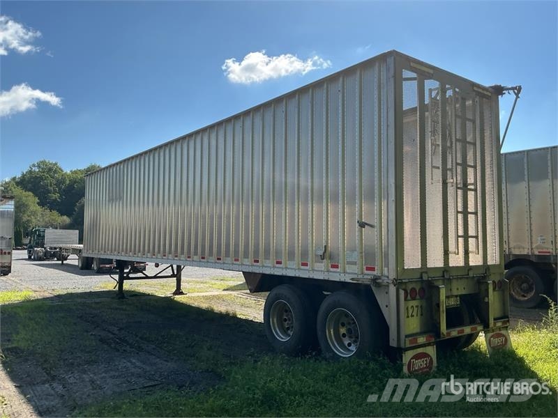 Dorsey CV45 45 ft T/A Chip Trailer Hout transporter