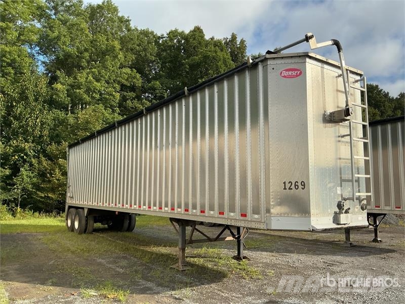 Dorsey CV45 45 ft T/A Chip Trailer Hout transporter