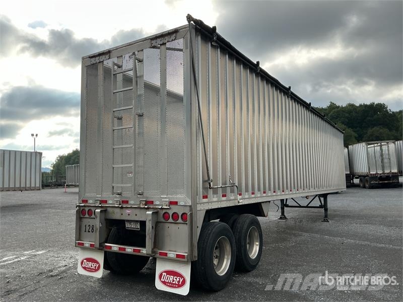 Dorsey CV45 45 ft T/A Chip Trailer Hout transporter