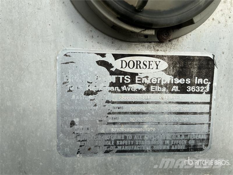 Dorsey CV45 45 ft T/A Chip Trailer (Inoperable) Hout transporter