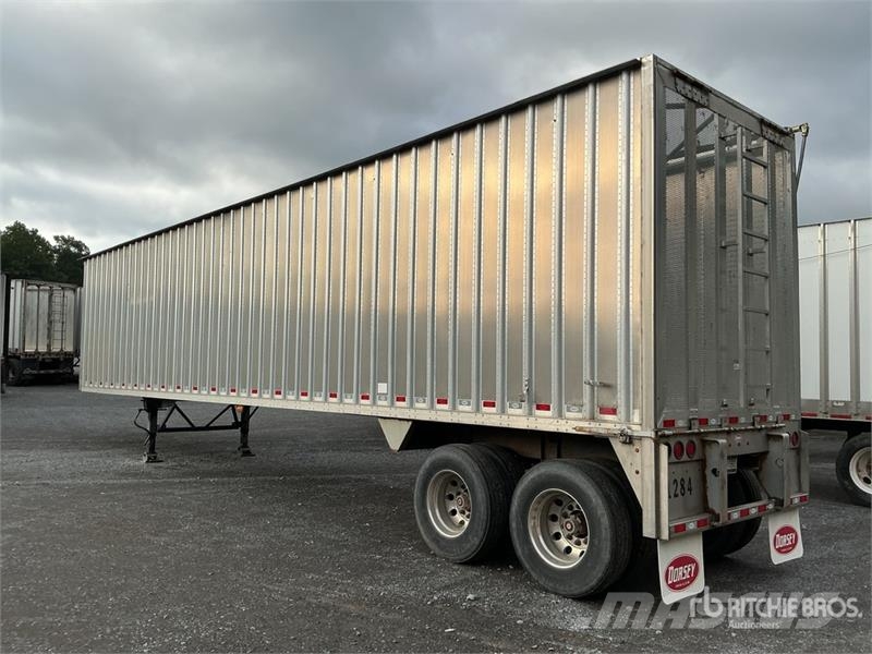 Dorsey CV45 45 ft T/A Chip Trailer Hout transporter
