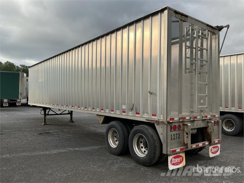 Dorsey CV45 45 ft T/A Chip Trailer Remolques volquete para virutas de madera