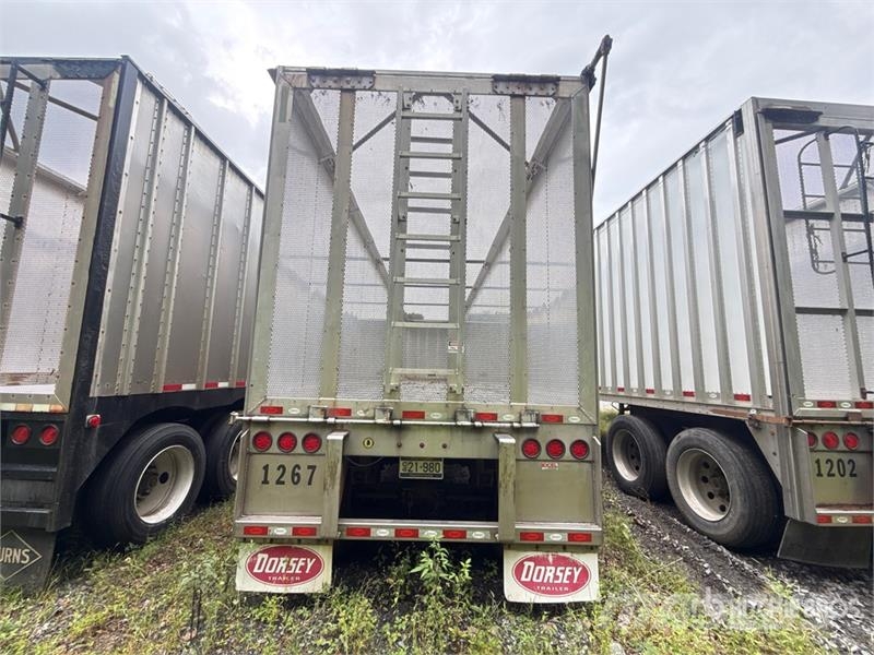 Dorsey CV45 45 ft x 96 in T/A Open-Top Chip Trailer Anhænger til Flis
