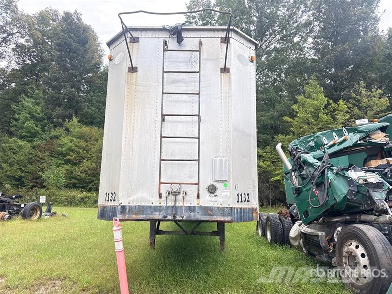 Dorsey CV45 45 ft x 96 in T/A Open-Top 45 ft T/A Chip Tra Anhænger til Flis