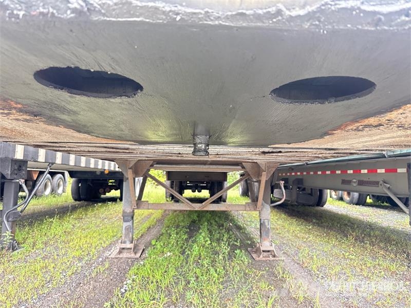 Dorsey CV45 45 ft x 96 in T/A Open-Top 45 ft T/A Chip Tra Anhænger til Flis