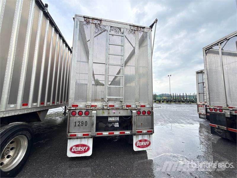 Dorsey CV45 45 ft x 96 in T/A Open-Top 45 ft T/A Chip Tra Przyczepy do transportu zrębki