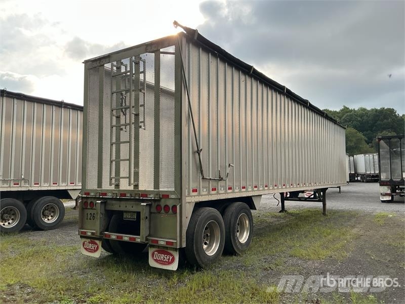 Dorsey CV45 45 ft x 96 in T/A Open-Top 45 ft T/A Chip Tra Ρυμούλκες θρυμματισμένης ξυλείας