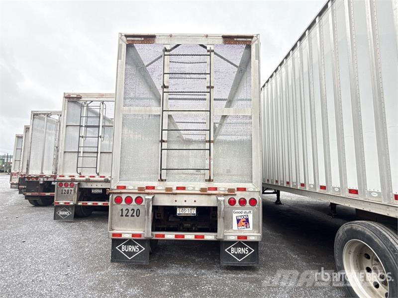 Dorsey CV45 45 ft x 96 in T/A Open-Top 45 ft T/A Chip Tra Rimorchi per segatura e cippato
