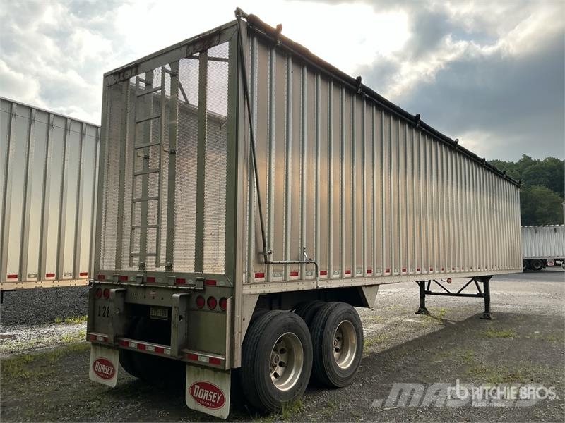 Dorsey CV45 45 ft x 96 in T/A Open-Top 45 ft T/A Chip Tra Ρυμούλκες θρυμματισμένης ξυλείας