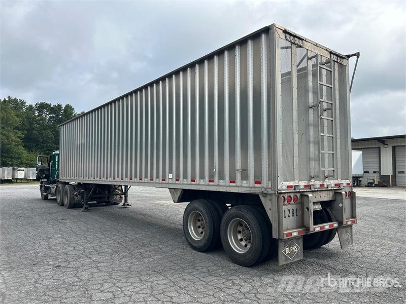 Dorsey CV45 45 ft x 96 in T/A Open-Top 45 ft T/A Chip Tra Przyczepy do transportu zrębki