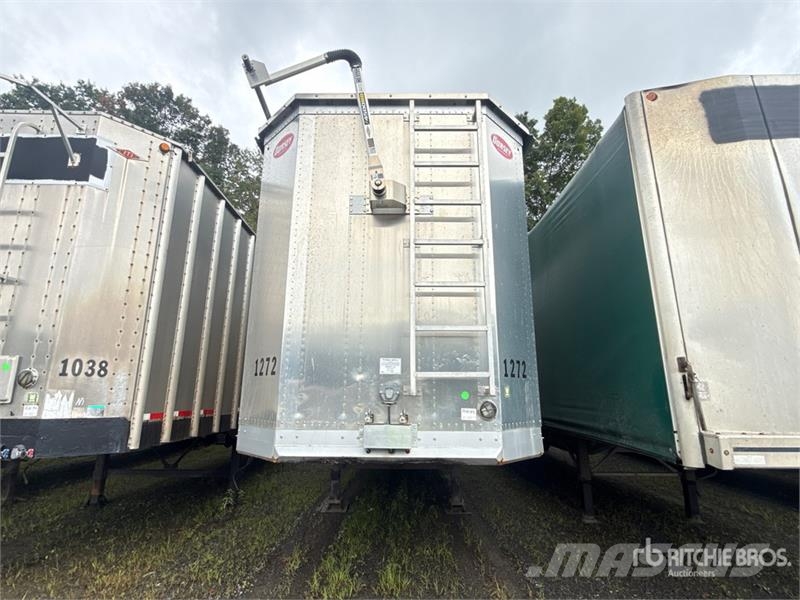 Dorsey CV45 45 ft x 96 in T/A Open-Top 45 ft T/A Chip Tra Anhænger til Flis