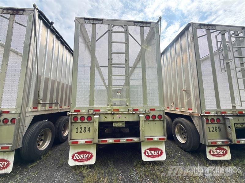 Dorsey CV45 45 ft x 96 in T/A Open-Top 45 ft T/A Chip Tra Ρυμούλκες θρυμματισμένης ξυλείας