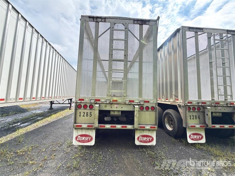 Dorsey CV45 45 ft x 96 in T/A Open-Top 45 ft T/A Chip Tra Ρυμούλκες θρυμματισμένης ξυλείας