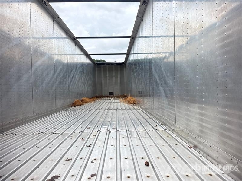 Dorsey CV45 45 ft x 96 in T/A Open-Top 45 ft T/A Chip Tra Anhænger til Flis