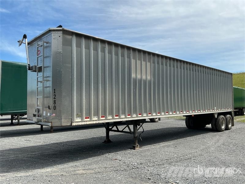 Dorsey CV45 45 ft x 96 in T/A Open-Top 45 ft T/A Chip Tra 우드칩 트레일러