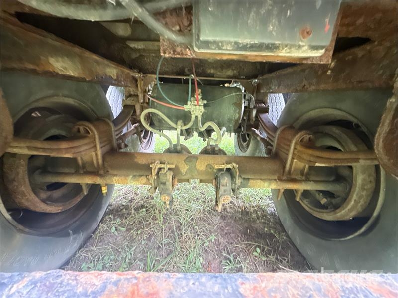 Dorsey CV45 45 ft x 96 in T/A Open-Top 45 ft T/A Chip Tra Anhænger til Flis