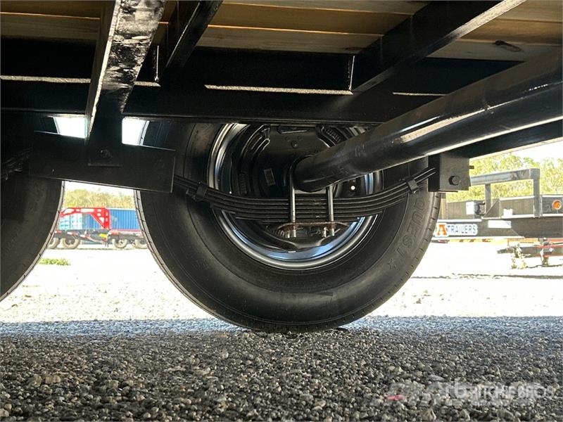 Double A 10220T7K 20 ft T/A Equipment Trailer Prikolice za prevoz vozil