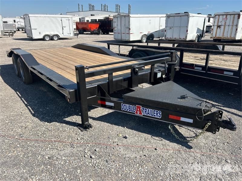 Double A 10220T7K 20 ft T/A Equipment Trailer Prikolice za prevoz vozil