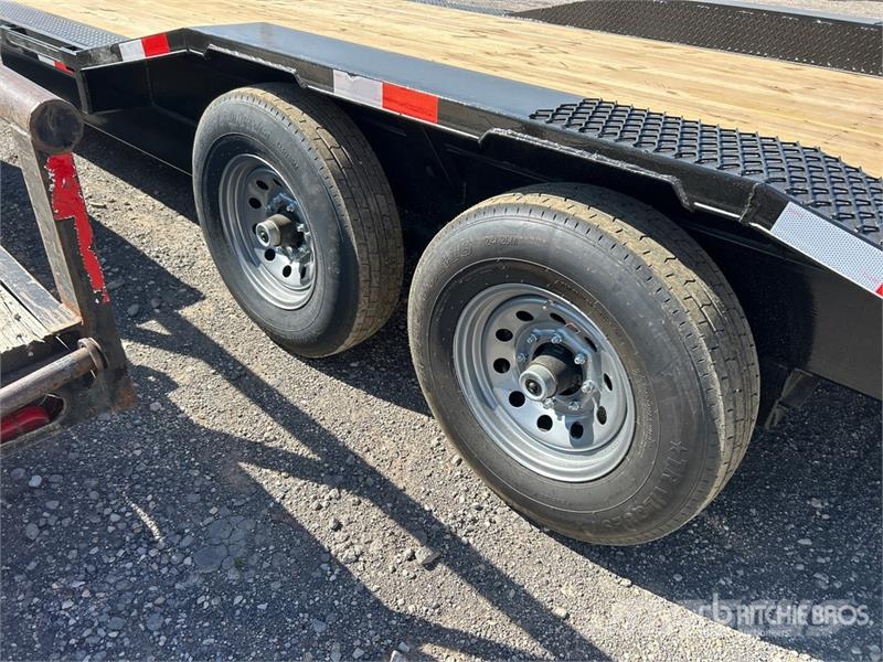 Double A 10220T7K 20 ft T/A Equipment Trailer Prikolice za prevoz vozil