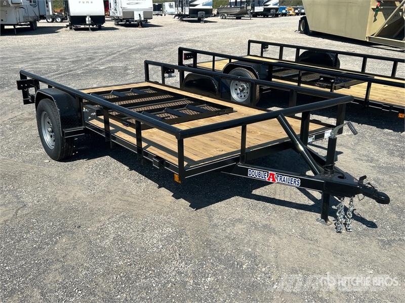 Double A 7212S 12 ft S/A Utility Trailer (Unused) Druge prikolice