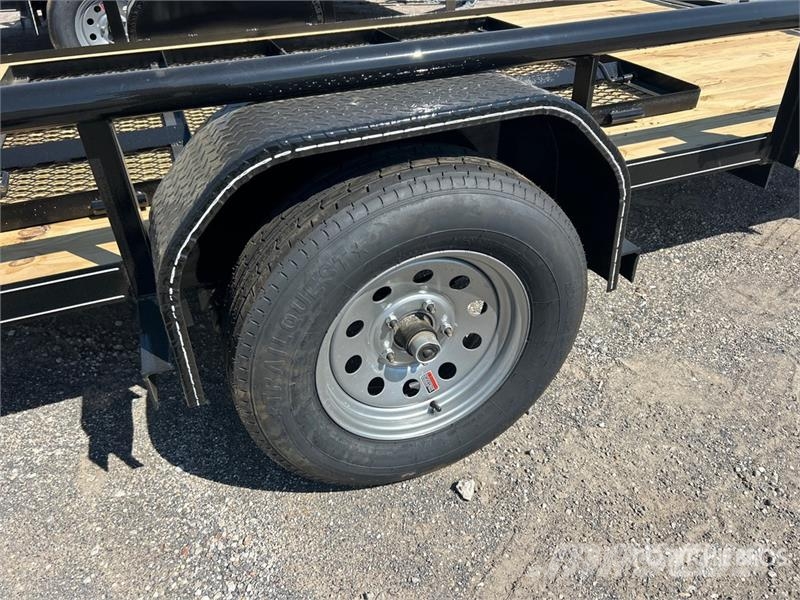 Double A 7212S 12 ft S/A Utility Trailer (Unused) Druge prikolice