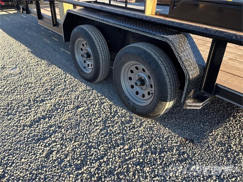 Double A 8320T 20 ft T/A Utility Trailer (Unused) Citas piekabes
