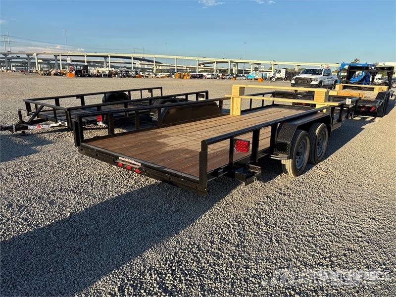 Double A 8320T 20 ft T/A Utility Trailer (Unused) Citas piekabes