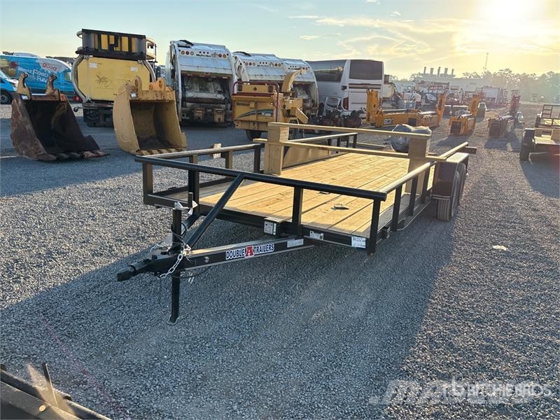 Double A 8320T 20 ft T/A Utility Trailer (Unused) Citas piekabes