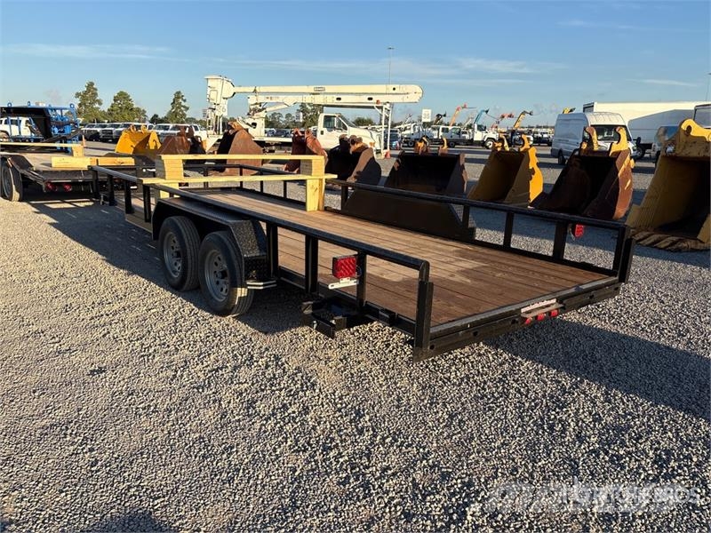 Double A 8320T 20 ft T/A Utility Trailer (Unused) Citas piekabes