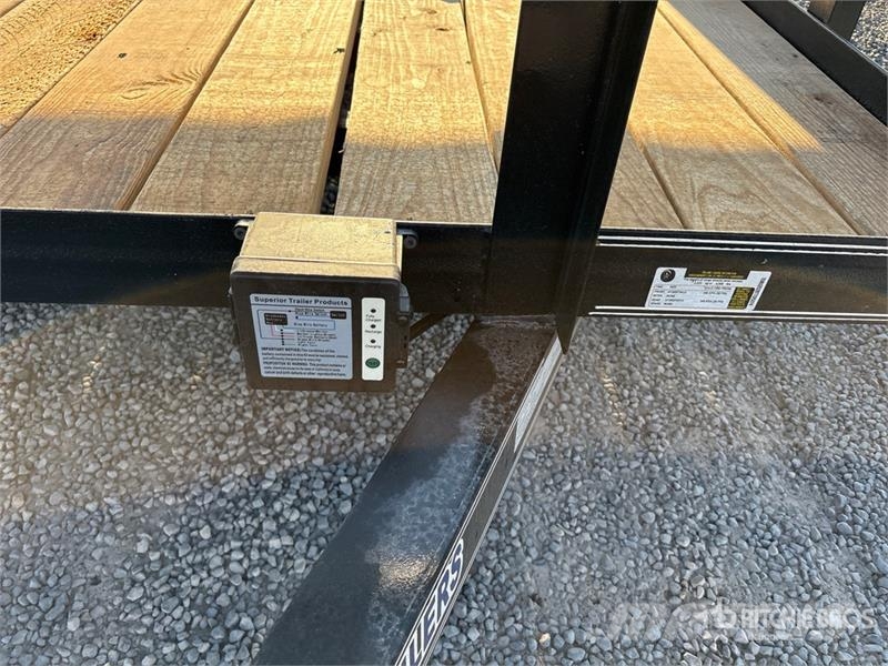 Double A 8320T 20 ft T/A Utility Trailer (Unused) Citas piekabes