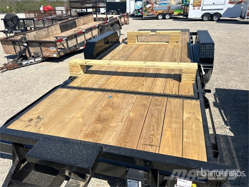 Double A 8322T7K 20 ft T/A Tilt Deck Trailer (Unus Низкорамные прицепы