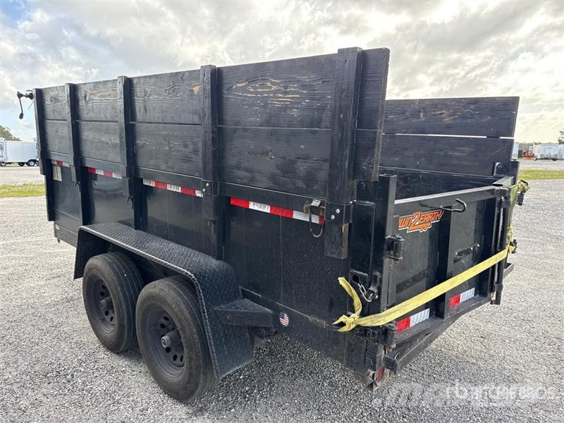 Down 2 Earth 11 ft T/A Dump Utility Trailer Bañeras