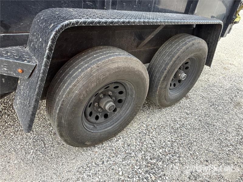 Down 2 Earth 11 ft T/A Dump Utility Trailer Bañeras