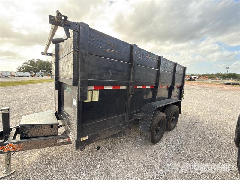 Down 2 Earth T/A Gooseneck Dump Utility Trailer Kiper prikolice