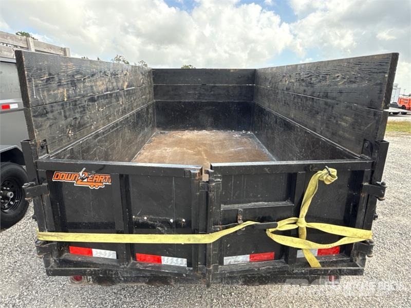 Down 2 Earth T/A Gooseneck Dump Utility Trailer Kiper prikolice