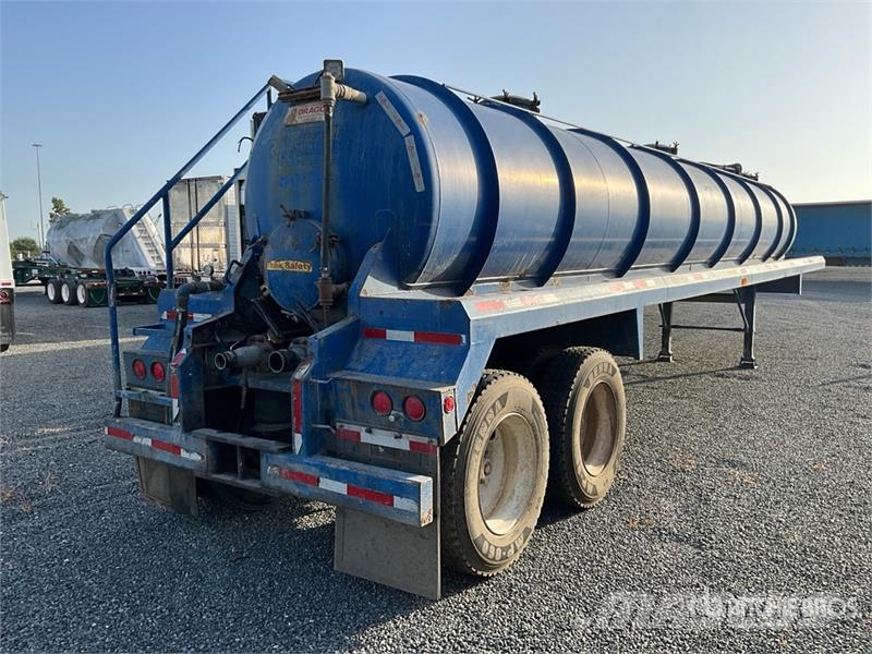 Dragon 130 bbl T/A Vacuum Tanker Trailer Cisternové prívesy