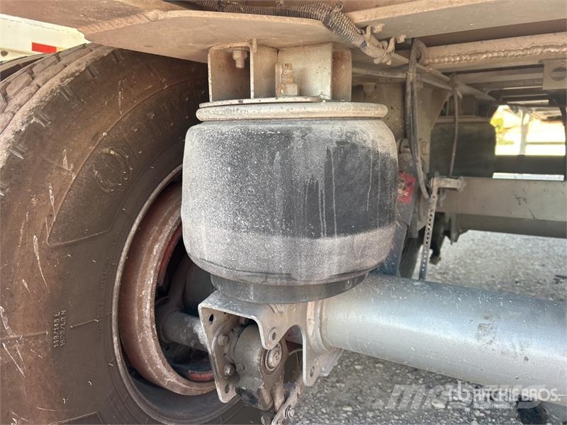 Dragon 39 ft T/A Aluminum Frameless End Dump Trailer (Ino Sklápěcí přívěsy