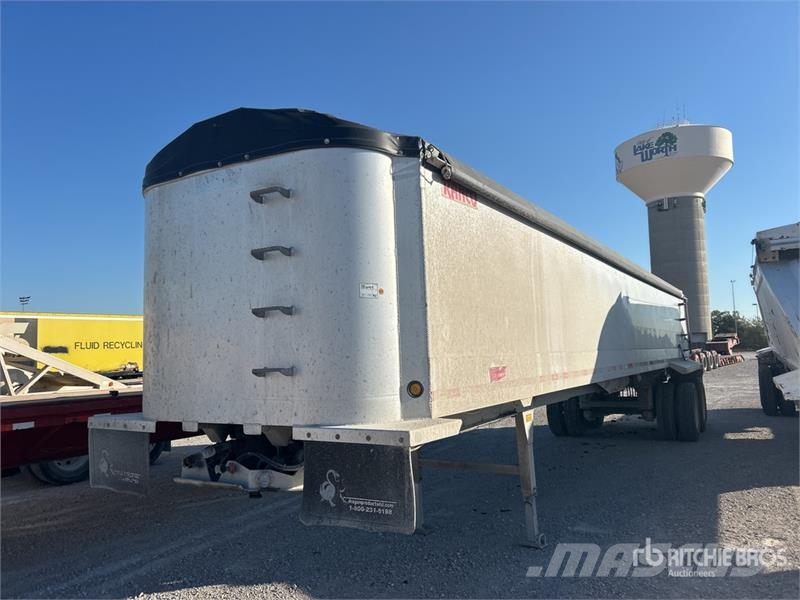 Dragon 39 ft T/A Aluminum Frameless End Dump Trailer (Ino Sklápěcí přívěsy
