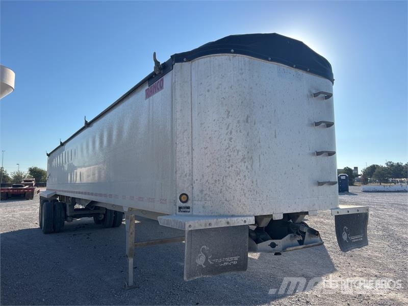 Dragon 39 ft T/A Aluminum Frameless End Dump Trailer (Ino Sklápěcí přívěsy
