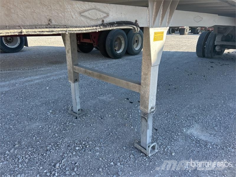 Dragon 39 ft T/A Aluminum Frameless End Dump Trailer (Ino Sklápěcí přívěsy